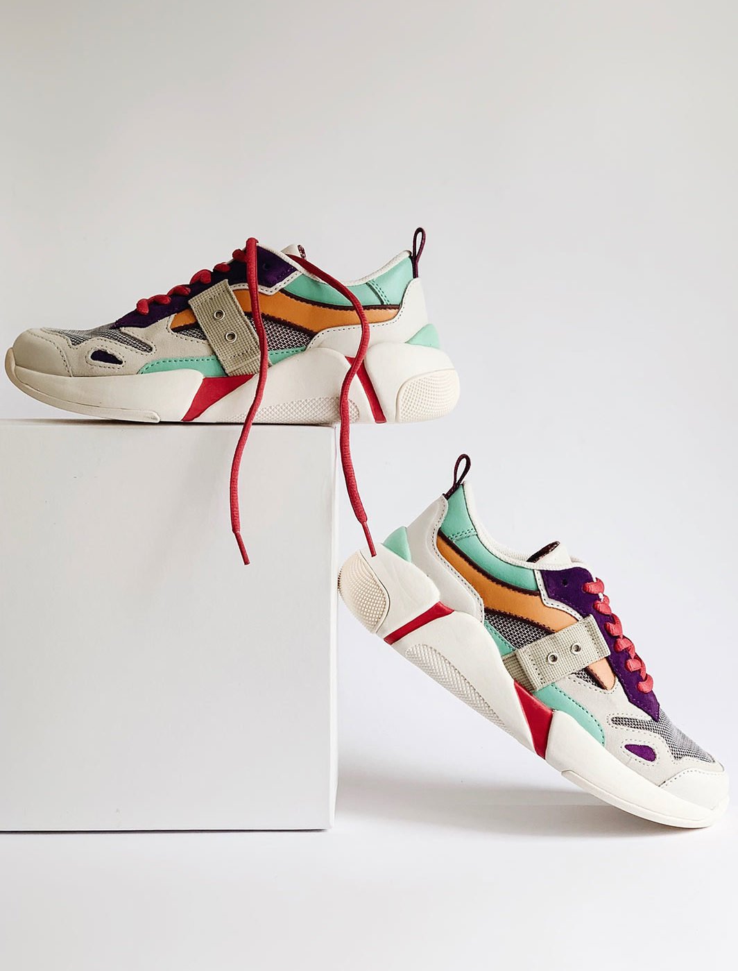 Colourblock sneakers